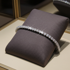 Tennis bracelet - 18kt White gold - 1.00ct. tw. Diamond (Natural)