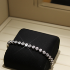 Bracciale - 18 carati Oro bianco - 3.50ct. tw. Diamante (Naturale)