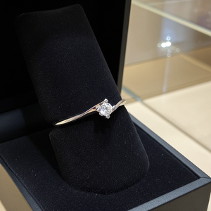 Anello solitario diamante naturale 1.20ct certificato IGI D VVS1