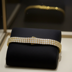 3 Row Round Cut Natural Diamond Tennis Bracelet 6.72CT
