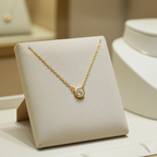 Collana tiffany & co in oro e diamanti naturali 0.35ct