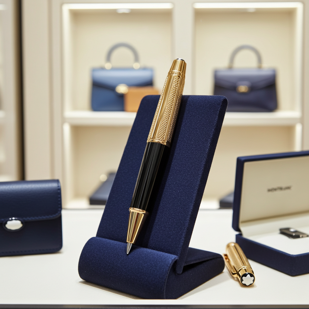 PENNA MONTBLANC  PLACCATO ORO MEISTERSTÜCK