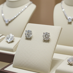 Orecchini - 18 carati Oro bianco - 0.66ct. tw. Diamante (Naturale)