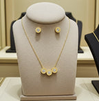 Set Completo Collana e Orecchini con diamante naturale 1,25 ct