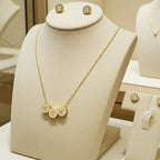 Set Completo Collana e Orecchini con diamante naturale 1,25 ct