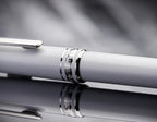 Penna a Sfera Montblanc Meisterstück Glacier Classique Bianca