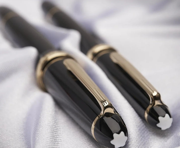 Set Penna , Stilografica e penna Rollerball  Montblanc Meisterstück Glacier Classique