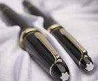 Set Penna , Stilografica e penna Rollerball  Montblanc Meisterstück Glacier Classique