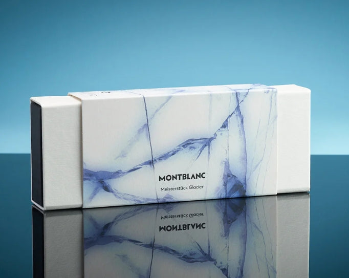 Penna a Sfera Montblanc Meisterstück Glacier Classique Bianca