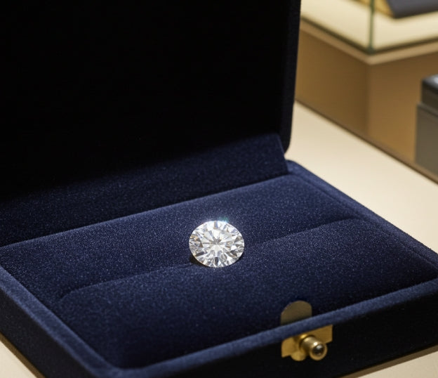 Diamante (Naturale) - 3.02 ct - Rotondo - E - VVS1 - IGI