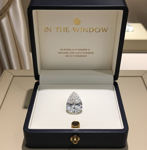 Diamante (Naturale) - 1.01 ct - Pera - D (incolore) - IF - IGI