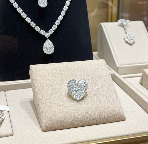 Diamante (Naturale) Taglio Cuore  - 0.90 ct - D  VS1 - IGI