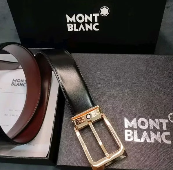 Cintura Reversibile Meisterstück Soft Grain Montblack
