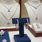 Orecchini - 18 carati Oro bianco - 0.56ct. tw. Diamante (Naturale)