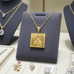 Collana Ciondolo Personalizzato in Oro Giallo 18k