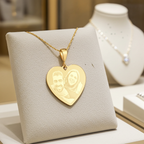 Collana Ciondolo Personalizzato in Oro Giallo 18k