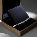 Tennis bracelet - 18kt White gold - 1.00ct. tw. Diamond (Natural)