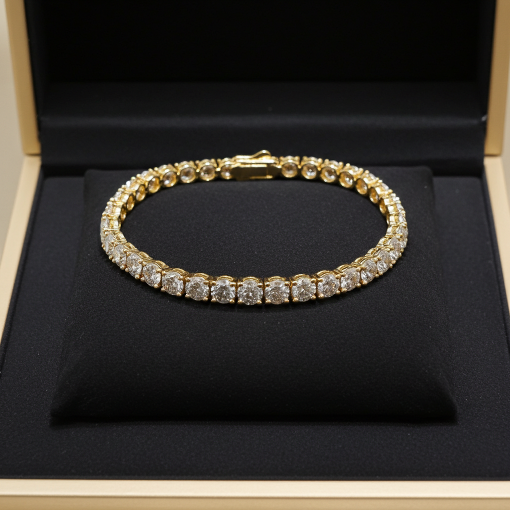 Bracciale - 18 carati Oro giallo - 3.00ct. tw. Diamante (Naturale) - Diamante
