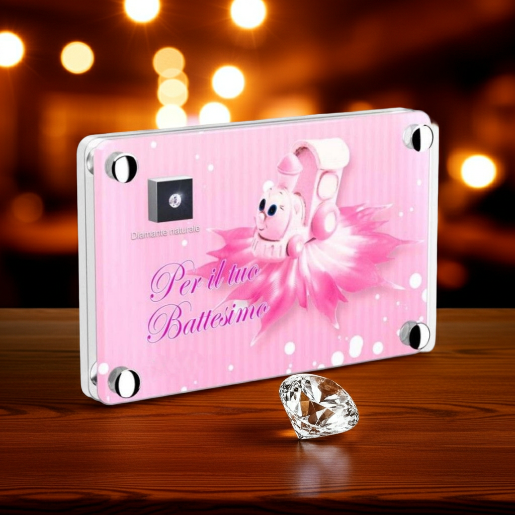 Diamante naturali bebé taglio brilliante 0,21ct D VVS1
