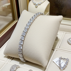 Bracciale - 18 carati Oro bianco - 32 ct. tw. Diamante (Coltivato in laboratorio)