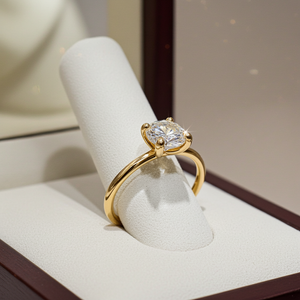 Anello - 18k giallo - 1.05ct. tw. Diamante (Colorato naturale) - Certificato IGI