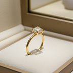 Anello - 18k giallo - 1.05ct. tw. Diamante (Colorato naturale) - Certificato IGI