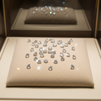 lotto 1ct diamante naturale da 2 mm Colore D VVS1