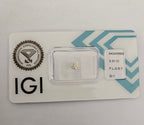 diamanti naturali certificato IGI  0.31ct
