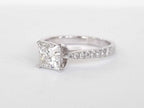 Anello di fidanzamento - 18 carati Oro bianco - 1.20ct. tw. Diamante (Naturale) - Diamante