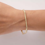 Bracciale - 18 carati Oro giallo - 1.24ct. tw. Diamante (Naturale) - Bracciale a bangles nuziali