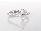 Anello da cocktail - 18 carati Oro bianco - 1.14ct. tw. Diamante (Naturale) -Diamante