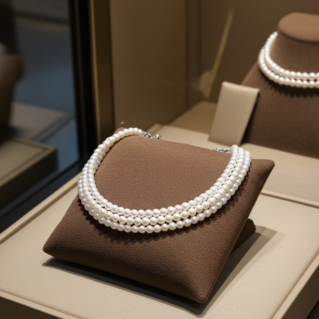 bracciale in oro bianco 18k e perla naturale in varie modello