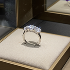 Anello Trilogy -2.40 ct Diamanti Naturali
