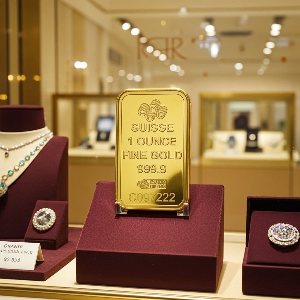 Lingotto oro puro 24k 31,10 grammi (the perth mint) Australia e anche PAMP